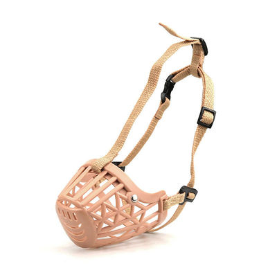 Eco Friendly Plastic Dog Muzzle Cover Adjustable Dog Barking Mouth Cover