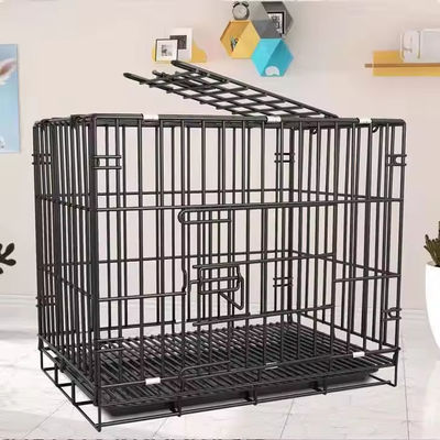 Dog Cat Pet Training Products Bottomless Quadrate Stainless Steel Dog Cages
