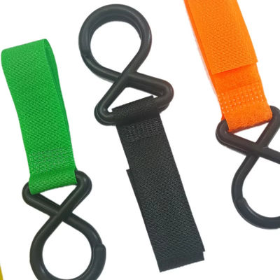 Colorful Hanging Stroller Hooks Reusable Flexible Hook Loop Holder Hook Hanger Strap