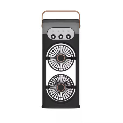 Home Appliance 400ML Dual Head Spray Desktop Air Cooling Mist Humidifier Fan Tower & Pedestal Fans for Home With Night Light